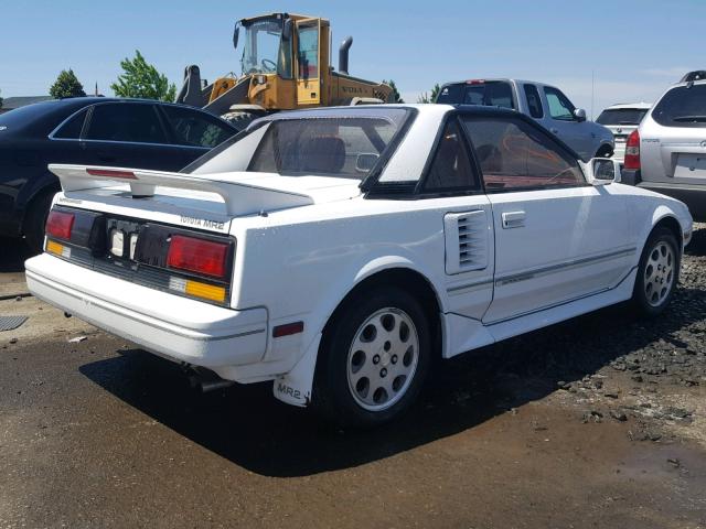 JT2AW16J3K0145649 - 1989 TOYOTA MR2 T-BAR WHITE photo 4