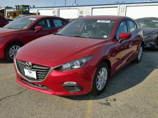 3MZBM1U79GM299003 - 2016 MAZDA 3 RED photo 2