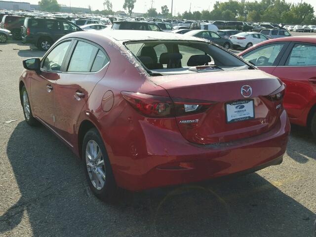 3MZBM1U79GM299003 - 2016 MAZDA 3 RED photo 3