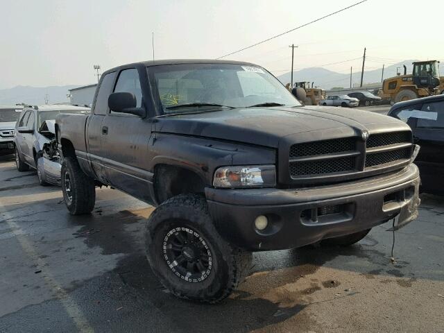 1B7KF23W51J190425 - 2001 DODGE RAM 2500 BLACK photo 1