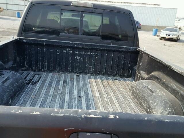 1B7KF23W51J190425 - 2001 DODGE RAM 2500 BLACK photo 6