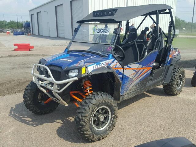 4XAXE7EA2DF671769 - 2013 POLARIS RZR BLUE photo 2