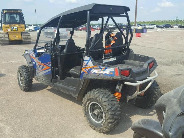 4XAXE7EA2DF671769 - 2013 POLARIS RZR BLUE photo 3