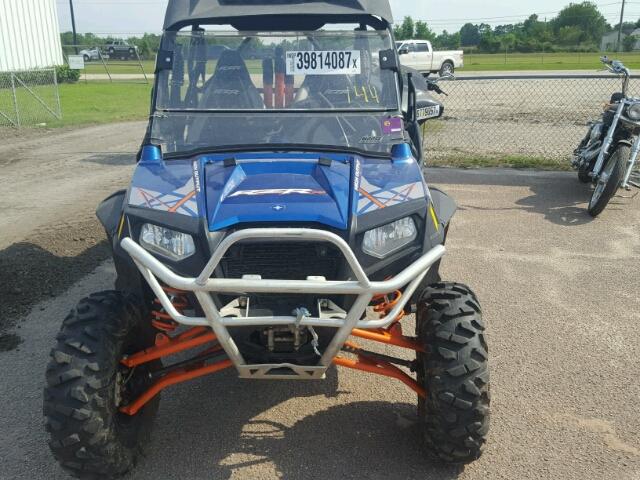 4XAXE7EA2DF671769 - 2013 POLARIS RZR BLUE photo 9