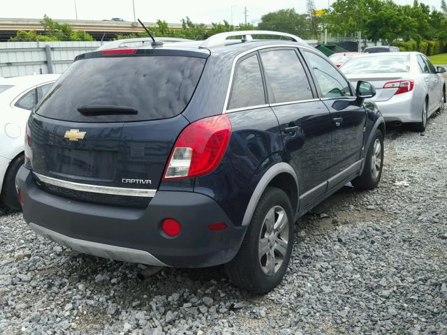 3GNAL2EK5ES602224 - 2014 CHEVROLET CAPTIVA LS 蓝色 照片 4