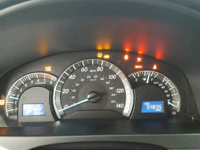 4T1BF1FK3CU192237 - 2012 TOYOTA CAMRY BASE GRAY photo 8