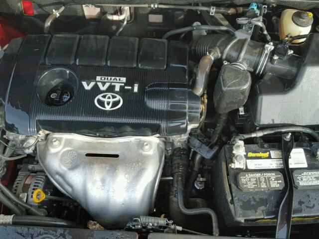 JTMZF33V895008071 - 2009 TOYOTA RAV4 RED photo 7