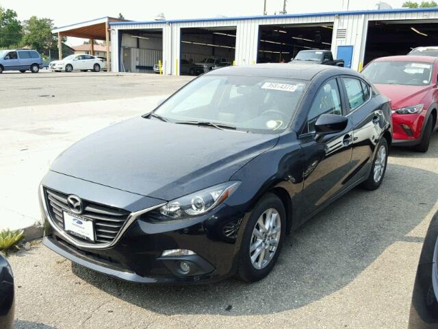 3MZBM1V77GM275717 - 2016 MAZDA 3 BLACK photo 2