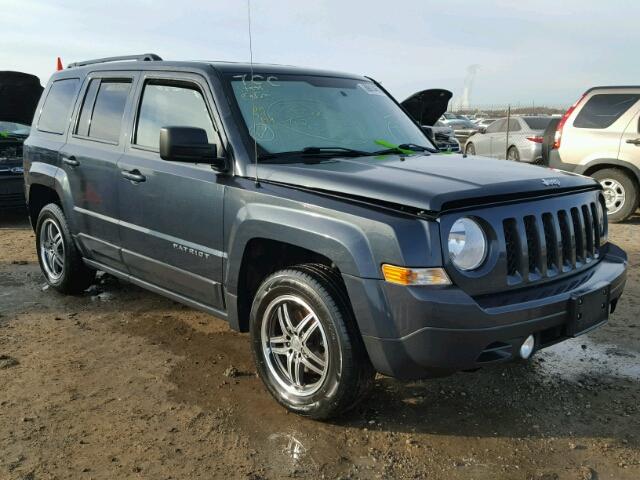 1C4NJPBA6ED545394 - 2014 JEEP PATRIOT GRAY photo 1