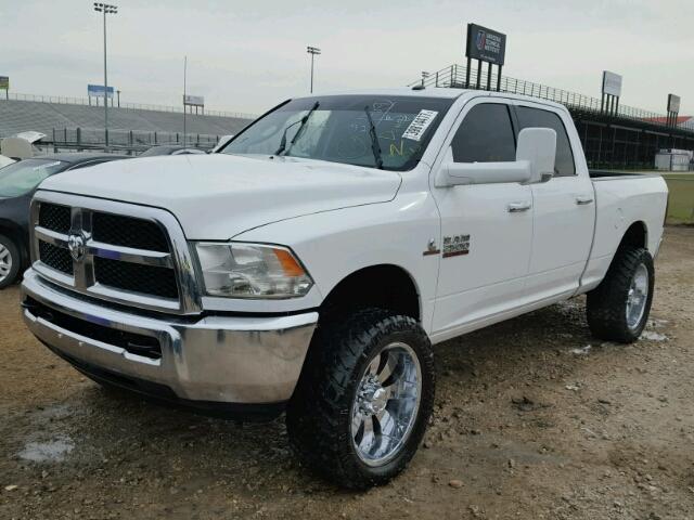 3C6UR5DL5DG534113 - 2013 RAM 2500 SLT WHITE photo 2