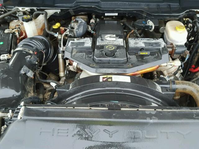 3C6UR5DL5DG534113 - 2013 RAM 2500 SLT WHITE photo 7