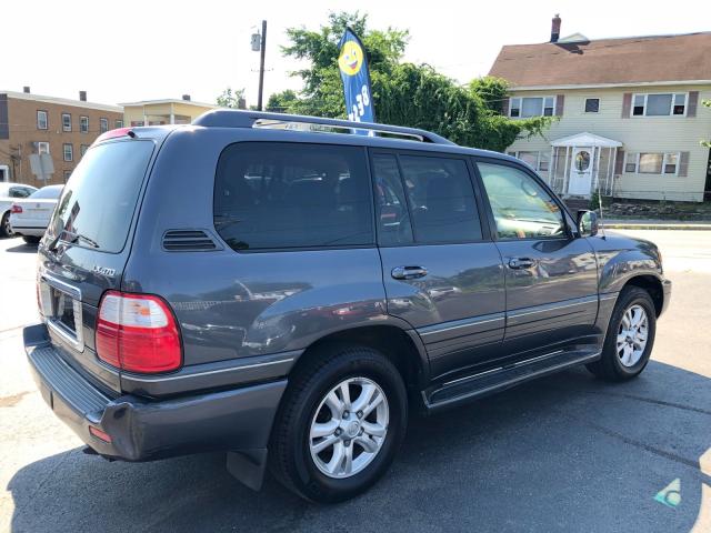 JTJHT00W043547270 - 2004 LEXUS LX 470 GRAY photo 4