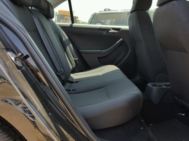 3VW2K7AJ1DM382333 - 2013 VOLKSWAGEN JETTA BASE 黑色 照片 6