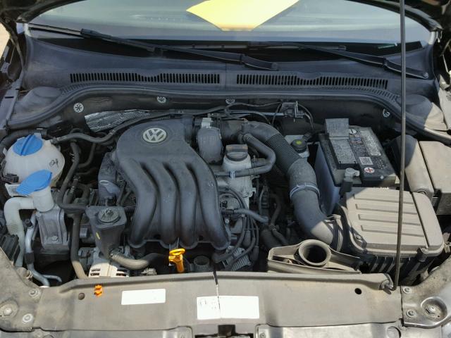 3VW2K7AJ1DM382333 - 2013 VOLKSWAGEN JETTA BASE 黑色 照片 7