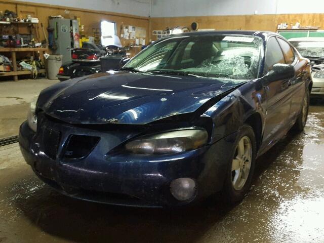 2G2WP552771221028 - 2007 PONTIAC GRAND PRIX Синій фото 2