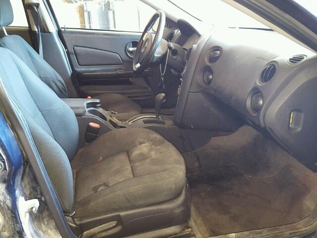 2G2WP552771221028 - 2007 PONTIAC GRAND PRIX Синій фото 5