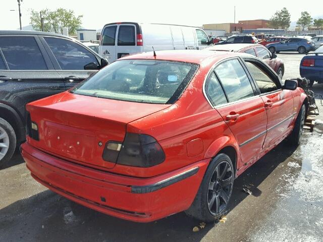 WBAAM5335XFR10372 - 1999 BMW 328I AUTOM RED photo 4