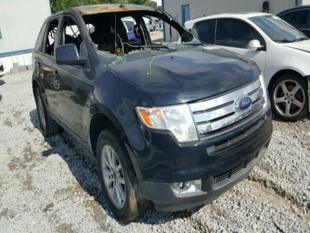 2FMDK38C29BA67556 - 2009 FORD EDGE SEL BLACK photo 1