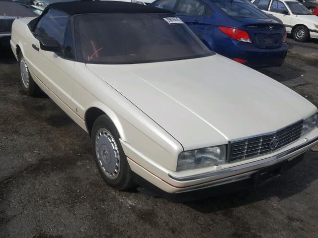 1G6VS3385LU125496 - 1990 CADILLAC ALLANTE WHITE photo 1