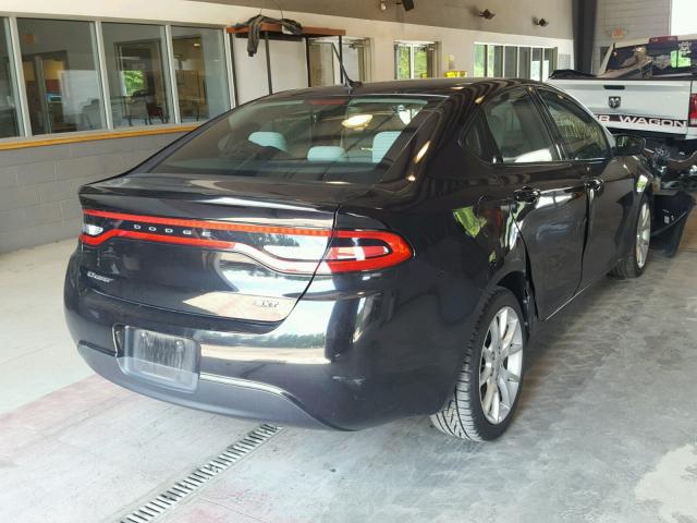 1C3CDFBA6DD223656 - 2013 DODGE DART SXT BLACK photo 4