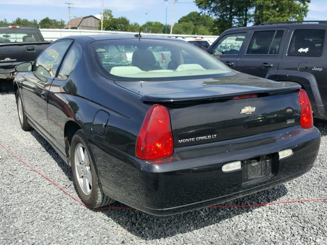 2G1WM16K969248445 - 2006 CHEVROLET MONTE CARL 黑色 照片 3