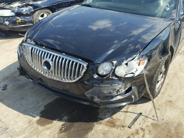 2G4WC582981218843 - 2008 BUICK LACROSSE C BLACK photo 9