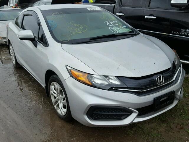 2HGFG3B52EH508152 - 2014 HONDA CIVIC SILVER photo 1