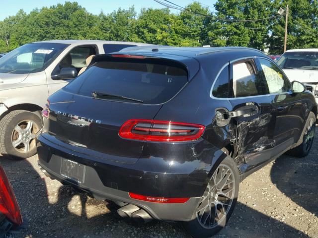 WP1AB2A59FLB41563 - 2015 PORSCHE MACAN S BLACK photo 4