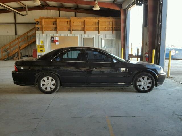 1LNHM86S34Y646733 - 2004 LINCOLN LS BLACK photo 10