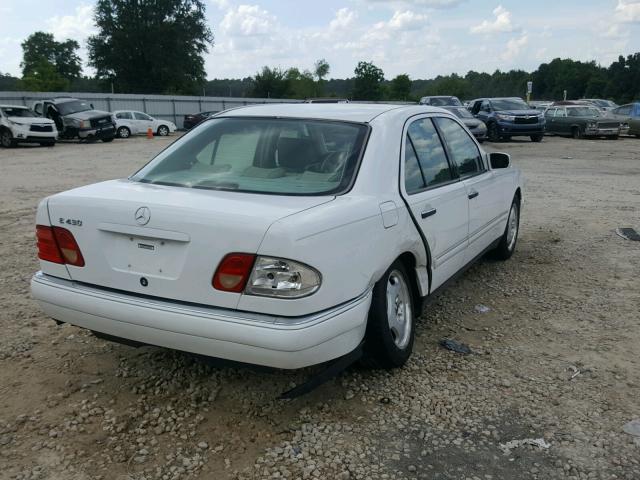 WDBJF70H3XA823901 - 1999 MERCEDES-BENZ E 430 WHITE photo 4