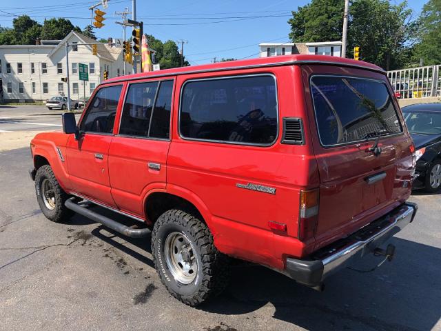 JT3FJ62G1K1112716 - 1989 TOYOTA LAND CRUIS RED photo 3