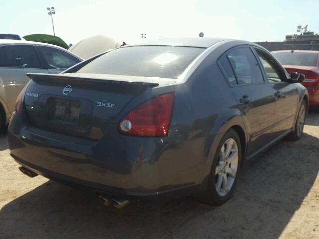 1N4BA41E57C813713 - 2007 NISSAN MAXIMA GRAY photo 4