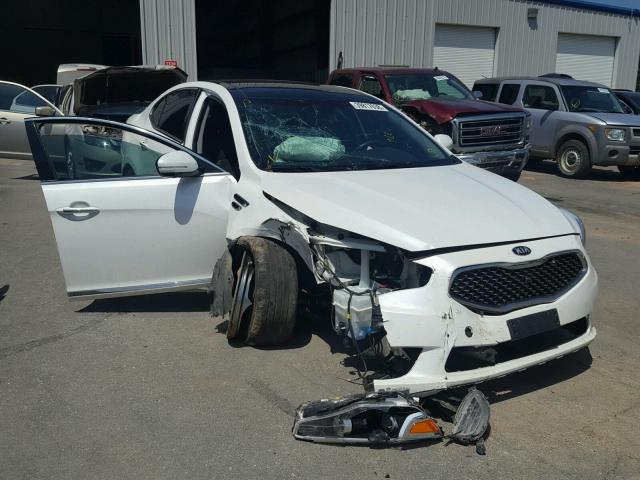 KNALN4D77F5194662 - 2015 KIA CADENZA PR WHITE photo 1