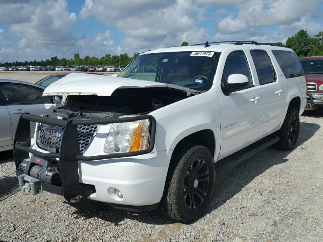 1GKFK36389R223407 - 2009 GMC YUKON XL K WHITE photo 2