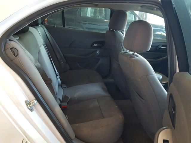 1G11B5SL4EF266346 - 2014 CHEVROLET MALIBU LS WHITE photo 6