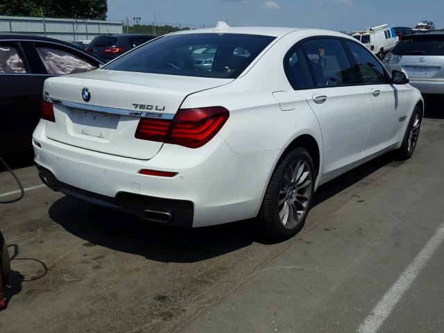 WBAYF8C53DD140725 - 2013 BMW 750LI XDRI WHITE photo 4