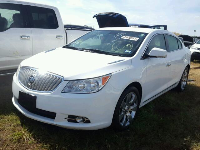 1G4GC5ED2BF380534 - 2011 BUICK LACROSSE C WHITE photo 2