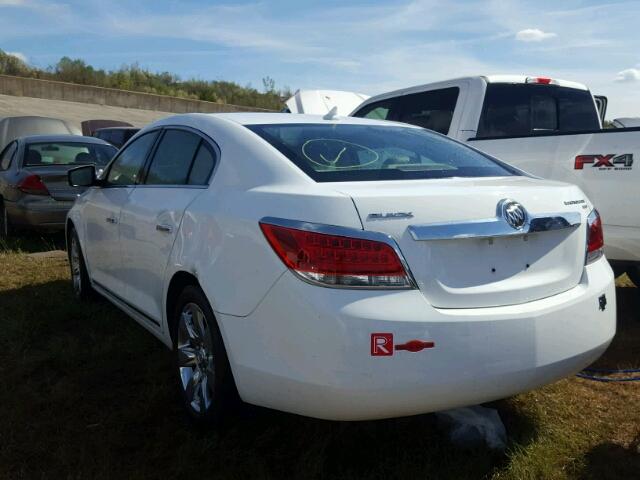 1G4GC5ED2BF380534 - 2011 BUICK LACROSSE C WHITE photo 3