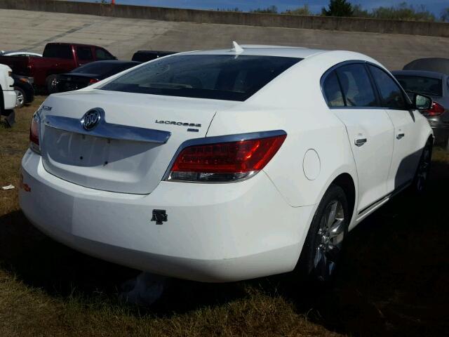1G4GC5ED2BF380534 - 2011 BUICK LACROSSE C WHITE photo 4
