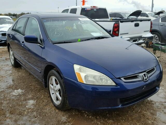 1HGCM56745A059574 - 2005 HONDA ACCORD BLUE photo 1