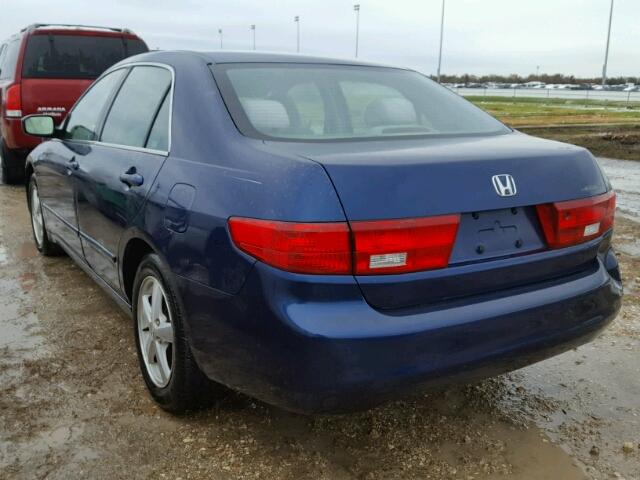 1HGCM56745A059574 - 2005 HONDA ACCORD BLUE photo 3