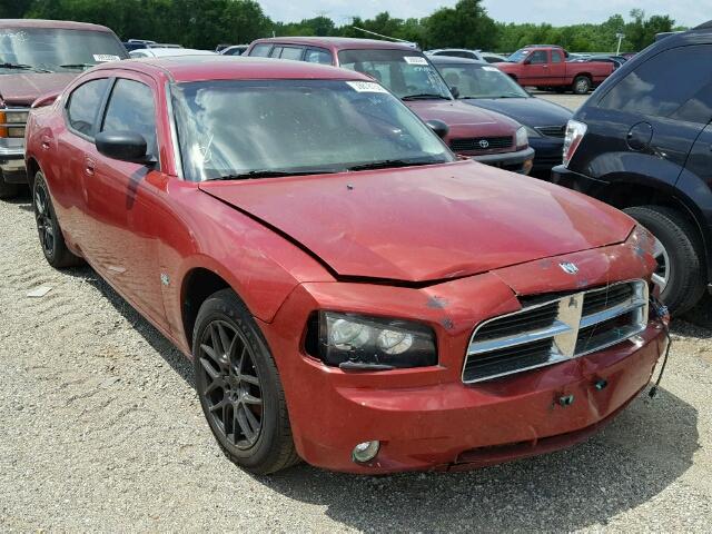 2B3KA33VX9H610495 - 2009 DODGE CHARGER SX RED photo 1