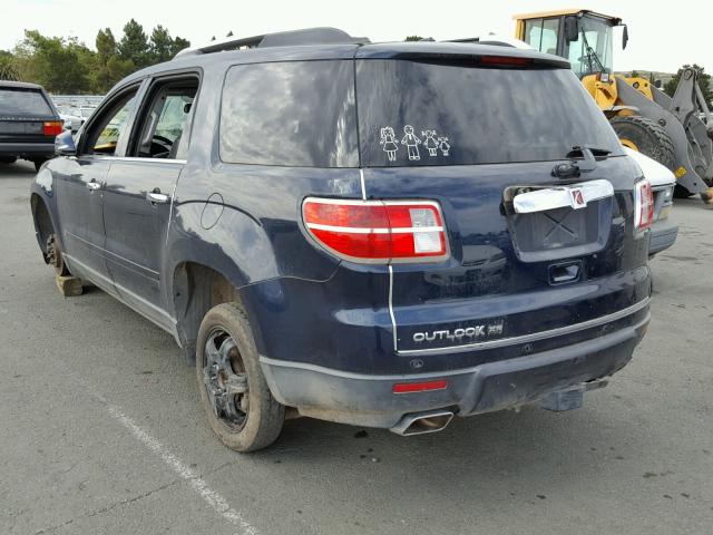 5GZER33727J105308 - 2007 SATURN OUTLOOK SP ლურჯი ფოტო 3