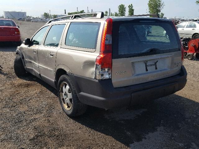 YV1SZ59H731097100 - 2003 VOLVO XC70 BEIGE photo 3