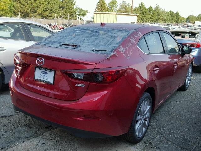 3MZBN1V70HM116939 - 2017 MAZDA 3 RED photo 4