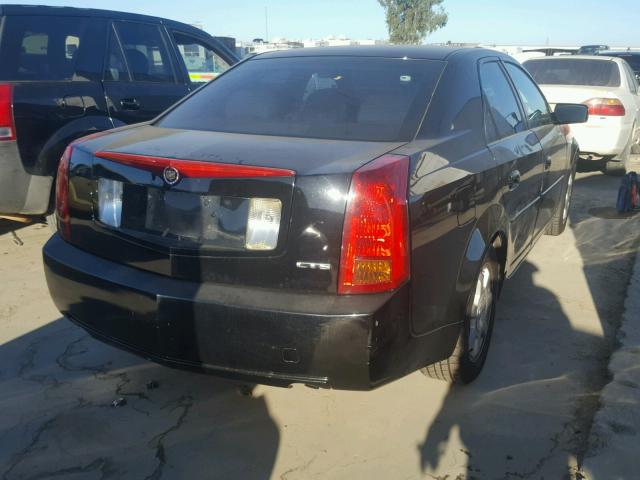 1G6DM577740140397 - 2004 CADILLAC CTS BLACK photo 4