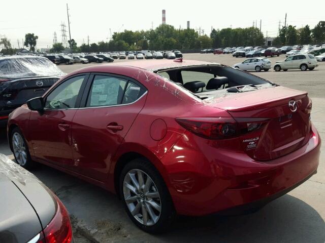 3MZBN1V75HM123563 - 2017 MAZDA 3 RED photo 3