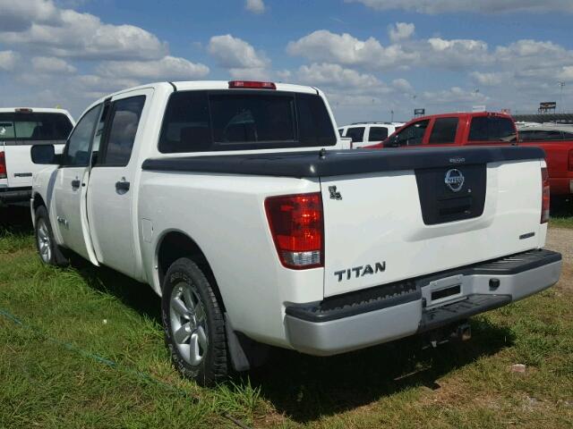 1N6BA0EK7BN318362 - 2011 NISSAN TITAN WHITE photo 3