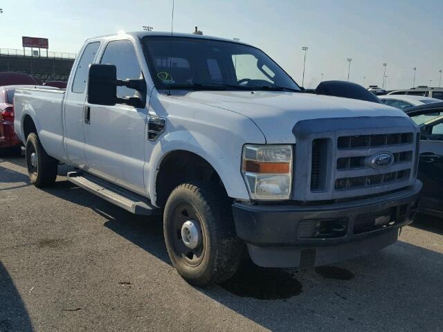 1FTSX21R48EC30944 - 2008 FORD F250 SUPER WHITE photo 1