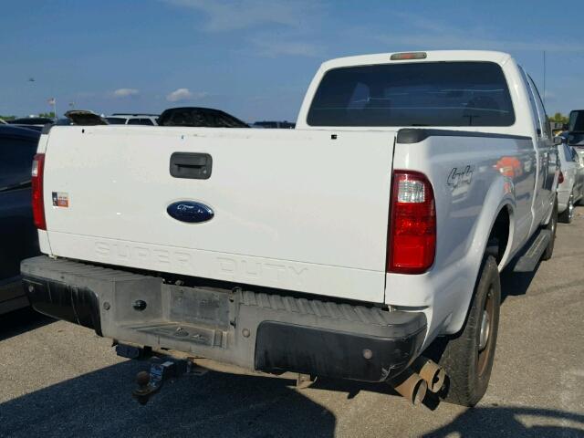 1FTSX21R48EC30944 - 2008 FORD F250 SUPER WHITE photo 4